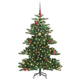 Albero di Natale Artificiale con Rami Pieghevoli Verde 150 cm