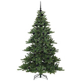 Albero di Natale Artificiale con Rami Pieghevoli Verde 180 cm