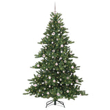 Albero di Natale Artificiale con Rami Pieghevoli 210 cm PVC