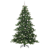Albero di Natale Artificiale con Rami Pieghevoli 210 cm PVC