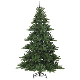 Albero di Natale Artificiale con Rami Pieghevoli Verde 240 cm