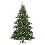 Albero di Natale Artificiale con Rami Pieghevoli Verde 240 cm