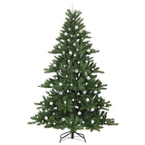 Albero di Natale Artificiale con Rami Pieghevoli Verde 240 cm