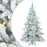 Albero di Natale Artificiale con Rami Pieghevoli 180 cm PVC
