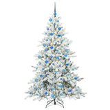 Albero di Natale Artificiale con Rami Pieghevoli 180 cm PVC
