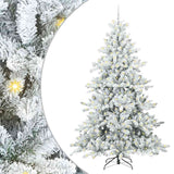 Albero di Natale Artificiale con Rami Pieghevoli Bianco 240 cm