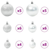 Albero di Natale artificiale con 150 LED Verde 150 cm PE e PVC