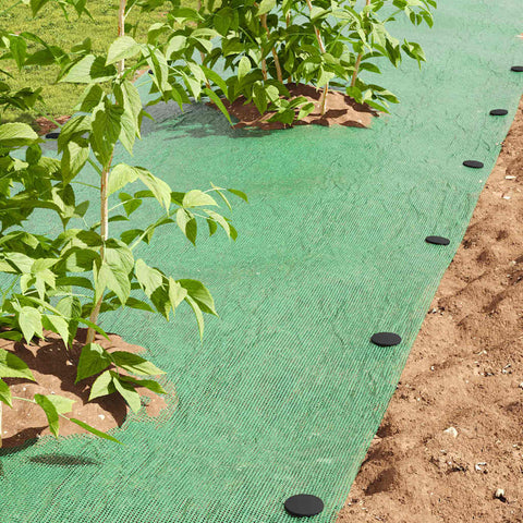 Picchetti in plastica 100 pcs Nero 3 x 11 cm Plastica