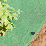 Picchetti da terra 100 pcs Nero 3 x 11 cm Plastica