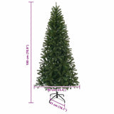 Albero di Natale artificiale Verde 180 cm PVC, PE e acciaio