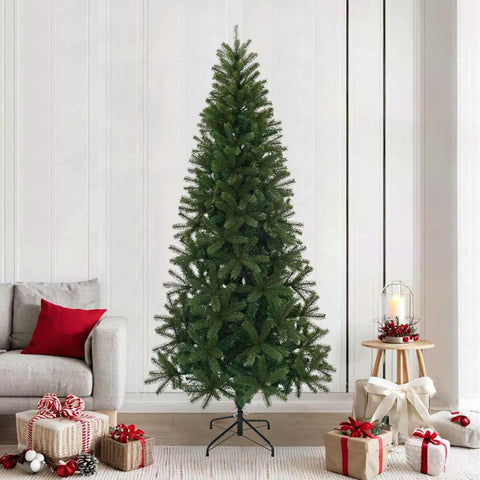 Albero di Natale artificiale Verde 240 cm PVC, PE e acciaio