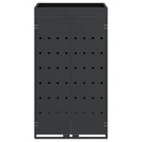 Deposito per bidone con tetto da fioriera per bidone singolo da 240L