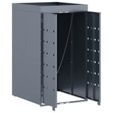 Deposito per bidone con tetto da fioriera per bidone singolo da 240L