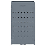 Deposito per bidone con tetto da fioriera per bidone singolo da 240L