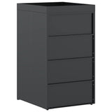 Magazzino per contenitori con tetto per vaso per contenitore da 240L