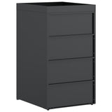 Magazzino per contenitori con tetto per vaso per contenitore da 240L