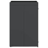 Magazzino per contenitori con tetto per vaso per contenitore da 240L