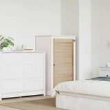 Porta per Armadio Naturale 110 x 2,1 x 59,5 cm Pino massello