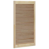Porta per Armadio Naturale 110 x 2,1 x 59,5 cm Pino massello