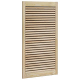 Porta per Armadio con porta 2 pcs Naturale 110 x 2,1 x 59,5 cm