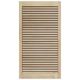 Porta per Armadio 2 pcs Naturale 140.5 x 2.1 x 49.5 cm