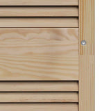 Porta per Armadio Naturale 49,5 x 2,1 x 140,5 cm Pino massello