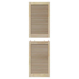 Porta per Armadio Naturale 170 x 2,1 x 49,5 cm Pino massello
