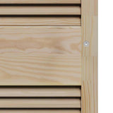 Porta per Armadio Naturale 170 x 2,1 x 49,5 cm Pino massello