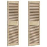 Porta per Armadio 2 pcs Naturale 140.5 x 2.1 x 49.5 cm