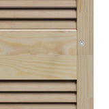 Porta per Armadio Naturale 201 x 2,1 x 39,5 cm Pino massello