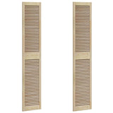 Porta per Armadio con porta 2 pcs Naturale 201 x 2,1 x 39,5 cm