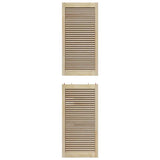 Porta per Armadio Naturale 201 x 2,1 x 49,5 cm Pino massello