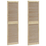 Porta per Armadio 2 pcs Naturale 140.5 x 2.1 x 49.5 cm