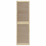 Porta per Armadio 2 pcs Naturale 140.5 x 2.1 x 49.5 cm