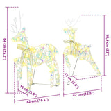 Renne LED con 40 LED 5 pcs Multicolore PET