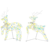 Renne LED con 40 LED 7 pcs Multicolore PET