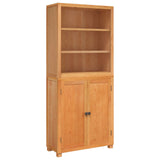 Set di Mobili per Magazzino 2 pz Naturale 80 x 35 x 185 cm