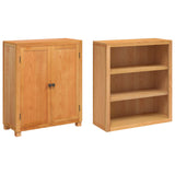Set di Mobili per Magazzino 2 pz Naturale 80 x 35 x 185 cm