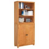 Set di Mobili per Magazzino 2 pz Naturale 80 x 35 x 185 cm