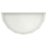 Fioriera Bianco 90 x 45 x 35 cm Acciaio