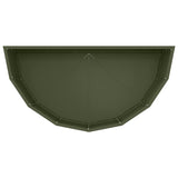 Fioriera Verde oliva 90 x 45 x 35 cm Acciaio