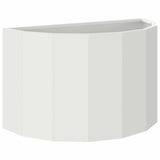 Fioriera Bianco 60 x 30 x 35 cm Acciaio