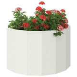 Fioriera Bianco 60 x 30 x 35 cm Acciaio