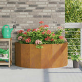 Fioriera Ruggine 120 x 60 x 50 cm