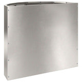 Fioriera Argento 60 x 30 x 50 cm Acciaio inossidabile