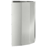 Fioriera Argento 60 x 30 x 50 cm Acciaio zincato