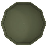 Fioriera Verde oliva 120 x 120 x 35 cm Acciaio