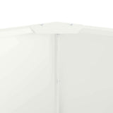 Fioriera Bianco 60 x 60 x 35 cm Acciaio
