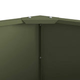 Fioriera Verde oliva 60 x 60 x 35 cm Acciaio