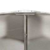 Fioriera Argento 60 x 60 x 35 cm Acciaio inossidabile